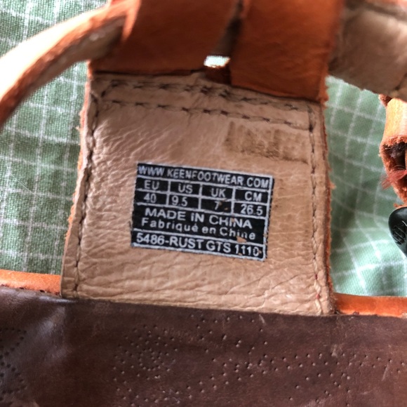 Keen leather sandal women’s size 9.5 - Picture 3 of 3